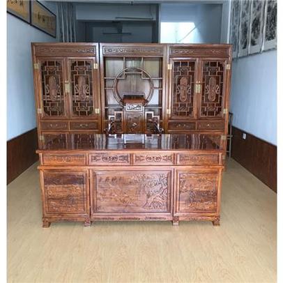 寫字臺 實木老板桌 電腦桌 辦公書桌椅組合_供應產(chǎn)品_銷售辦公家具